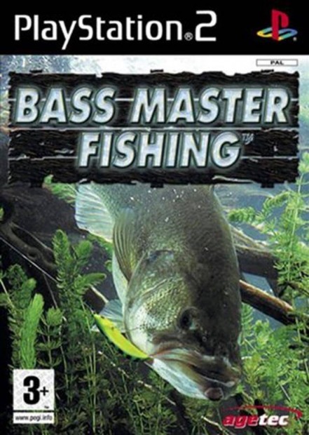Bass Master Fishing (with rod) eredeti Playstation 2 jtk
