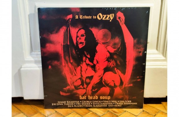 Bat Head Soup - A Tribute To Ozzy LP USA Limited Edition, Red