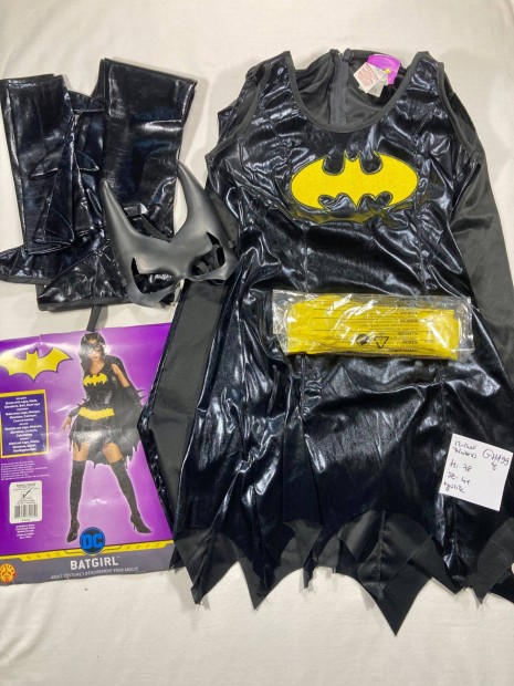 Batgirl jelmez, lny Batman jelmez, lny szuperhs 12-14 v XS GH199