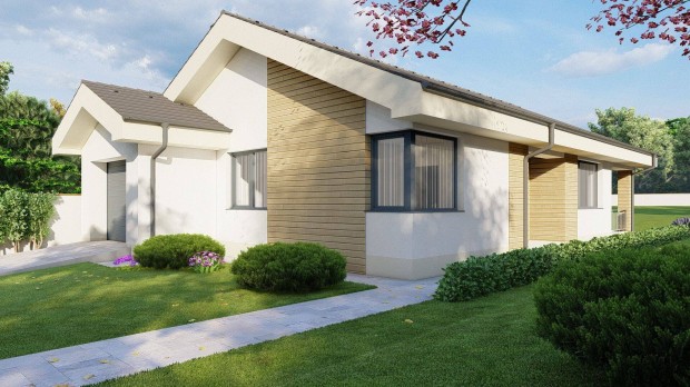 B�thori lak�parkban �j �p�t�s� �n�ll� csal�di h�z elad�!