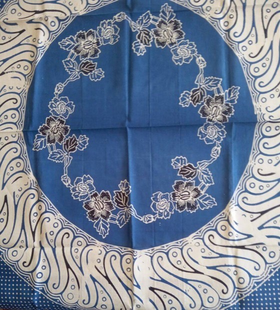 Batik asztal abrosz