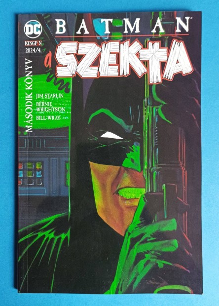 Batman A Szekta Msodik Knyv DC Kpregny