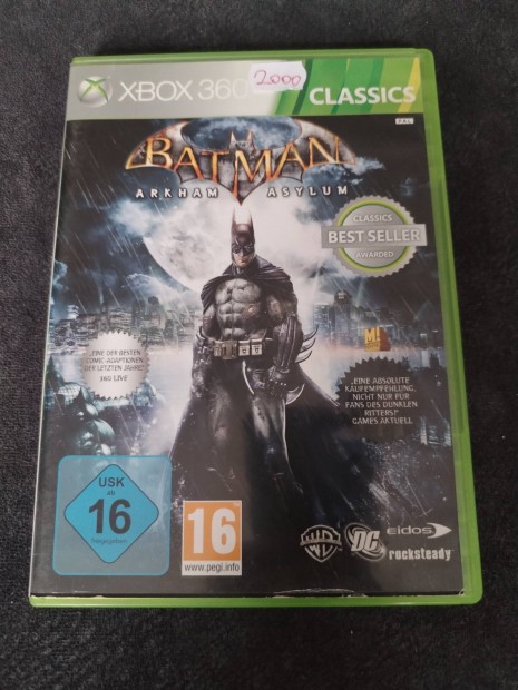 Batman Arkham Assylum Xbox 360 jtk 