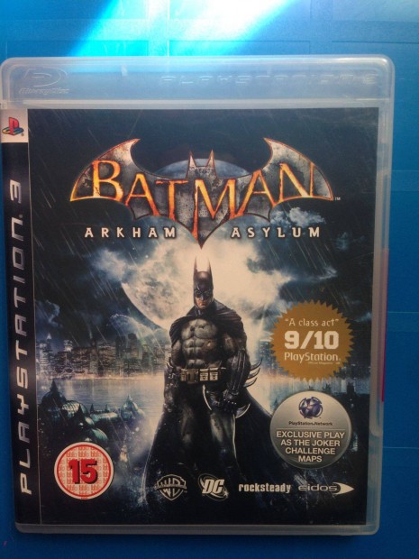 Batman Arkham Assylum ps3 jtk,elad,csere is