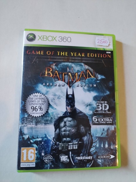 Batman Arkham Asylum Xbox 360 jtk 