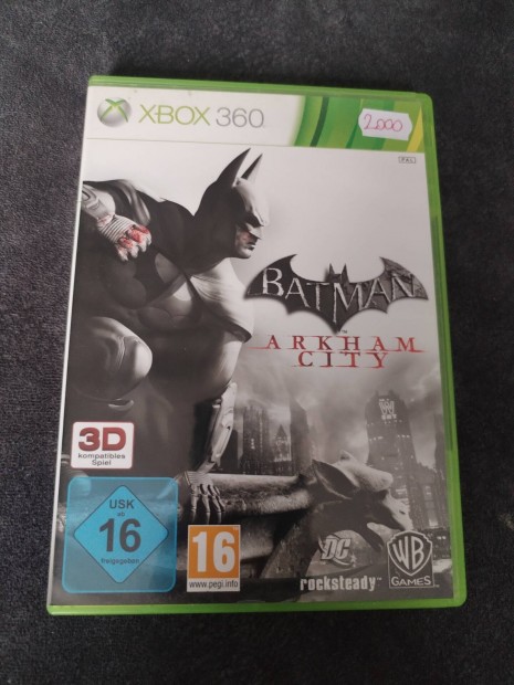 Batman Arkham City Xbox 360 jtk 