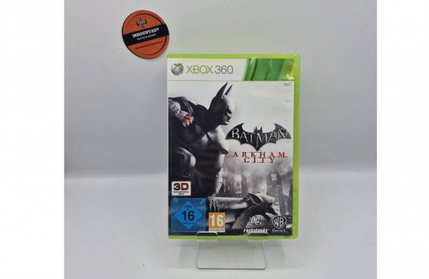 Batman Arkham City - Xbox 360 játék, használt