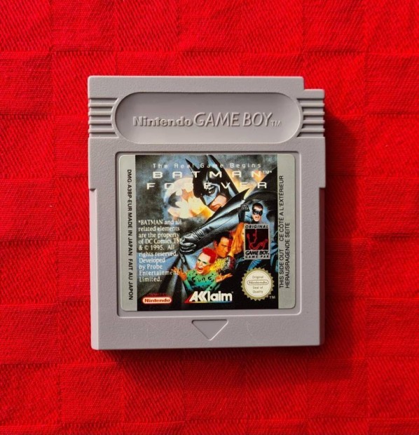 Batman Forever (Nintendo Game Boy) color advance gameboy Angol nyelvű