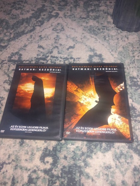 Batman Kezddik DVD Film dupla lemezes 2 lemezes
