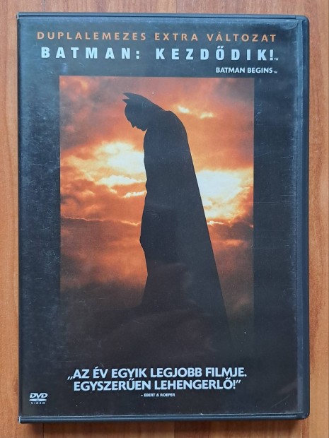 Batman Kezddik duplalemezes extra vltozat DVD M0