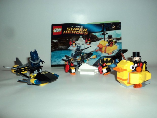 Batman LEGO 76010 Leszmols Pingvinnel