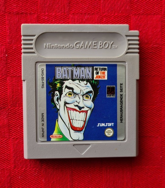 Batman Return of the Joker (Nintendo Game Boy) color advance gameboy
