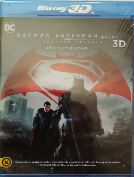 Batman Superman ellen 3D bluray film bővített