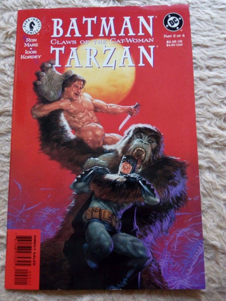 Batman/Tarzan: Claws of the Catwoman kpregny 2. szma elad!