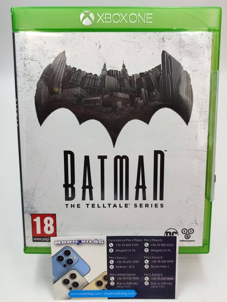 Batman The Talltale Xbox One Garancival #konzl1202