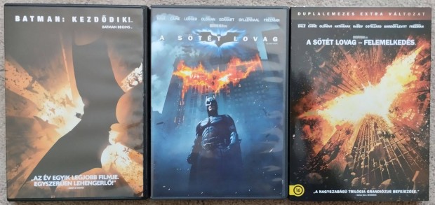 Batman: Kezddik! / A Stt Lovag / A Stt Lovag: Felemelkeds