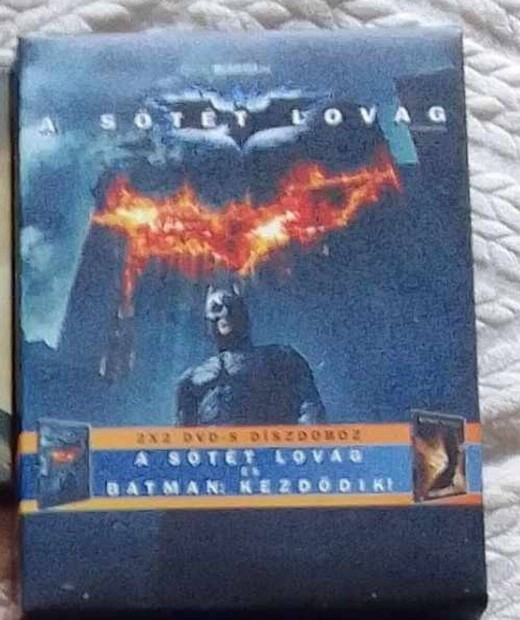 Batman: Kezddik! - A Stt lovag gyjtemny (4 DVD, slipcase)