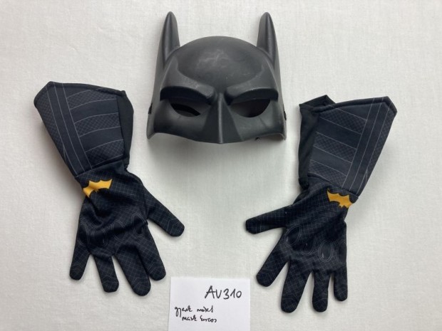 Batman jelmez maszk + Batman keszty AV310