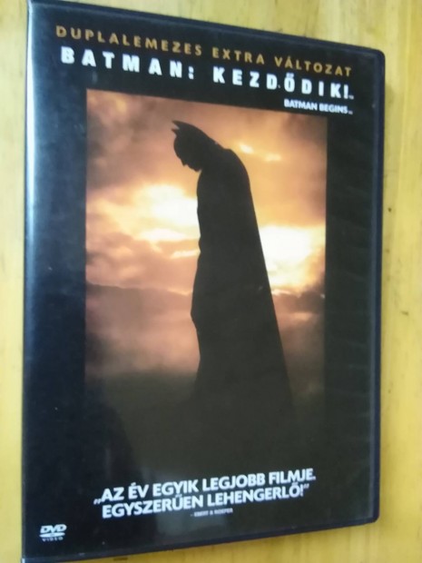 Batman kezddik duplalemezes dvd Christopher Nolan 