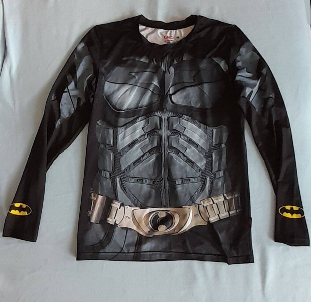Batman mintás fitness kompressziós mez póló felnőtt M méret