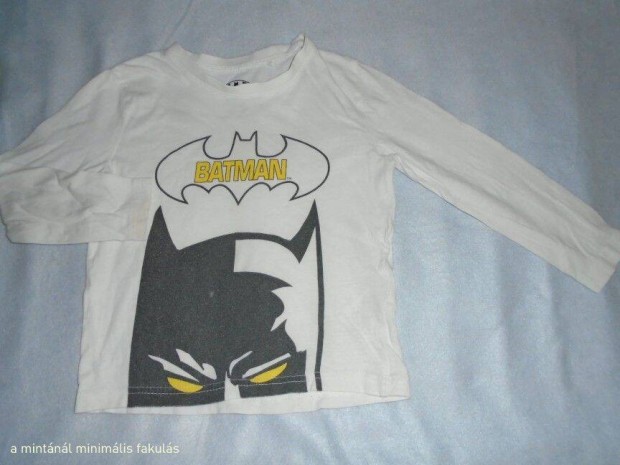 Batman mints hossz ujj fels 2-4 vesre (mret 98 / 104)