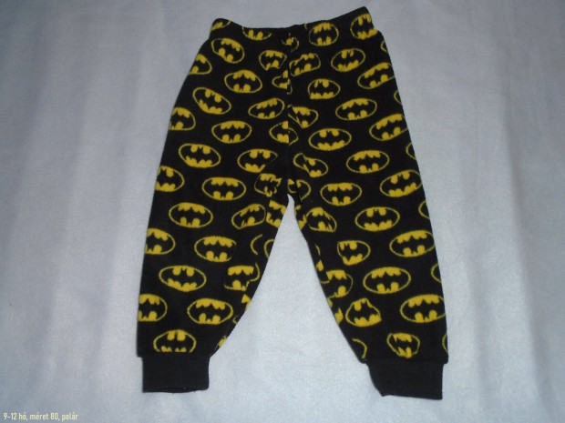 Batman mints jogger nadrg 9-12 h (mret 80) fekete polr