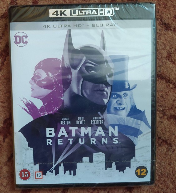 Batman return 4K UHD + BD