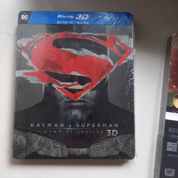 Batman vs. Superman -blu- ray- steelbook - bontatlan