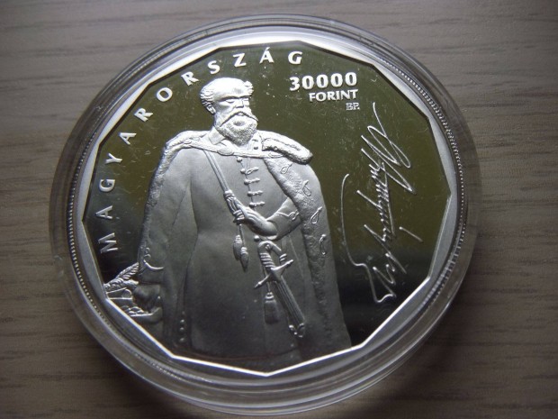 Batthyány Lajos Ezüstérem 2024 zárt bontatlan kapszulában
