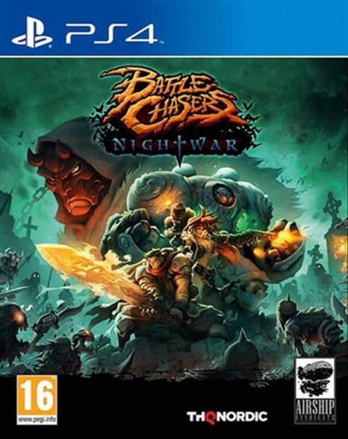 Battle Chasers Nightwar PS4 jtk