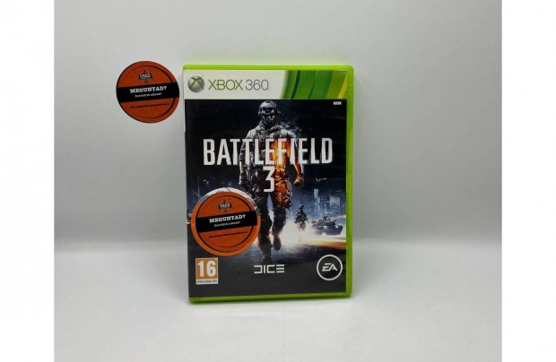 Battlefield 3 - Xbox 360 Jtk, hasznlt