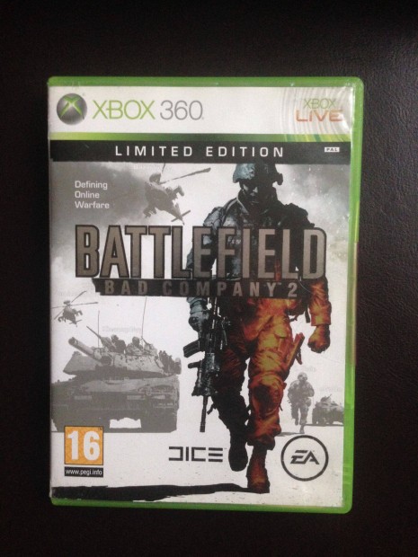 Battlefield BAD Company 2 eredeti xbox360 jtk elad-csere