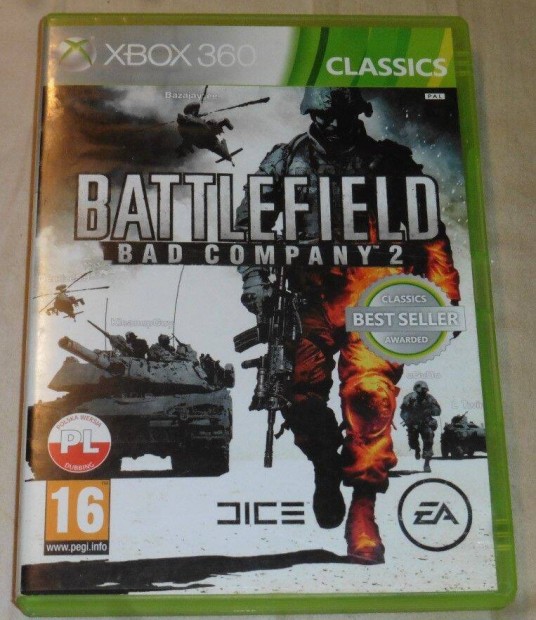 Battlefield Bad Company 2. Gyri Xbox 360, Xbox ONE, Series X Jtk