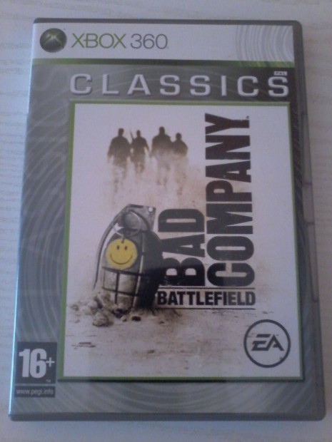 Battlefield Bad Company Xbox 360 jtk elad.(nem postzom)