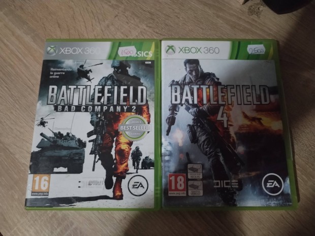 Battlefield Xbox 360 jtkok egyben 