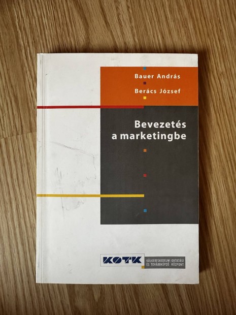Bauer András Bevezetés a marketingbe