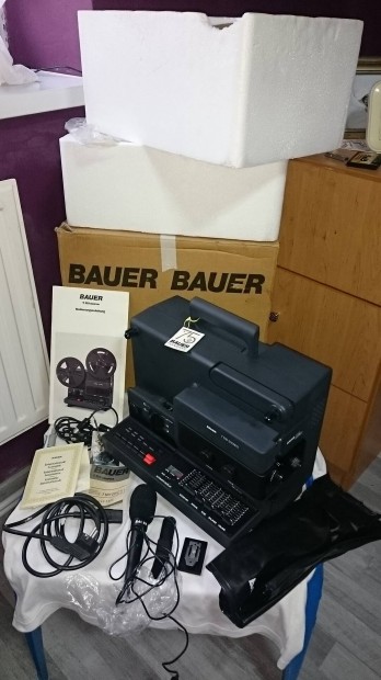 Bauer T 510 Stereo film vett gp, projektor, j, gyri dobozos!!!