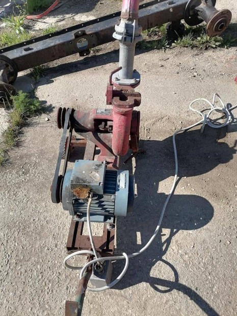 Bauer öntözőszivattyú, 4,5 kw-os villanymotorral