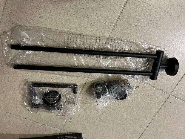 Bauhaus Camargue t�r�lk�z�tart�, kis akaszt� (2db), WC pap�r tart� -�j