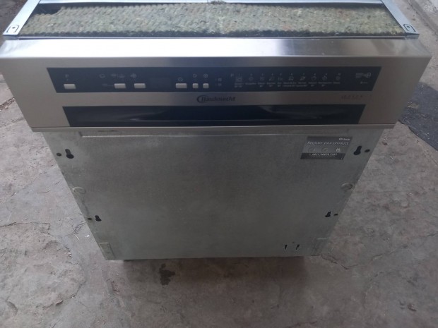 Bauknecht / whirlpool inox A+++ steam power dry mosogatogep