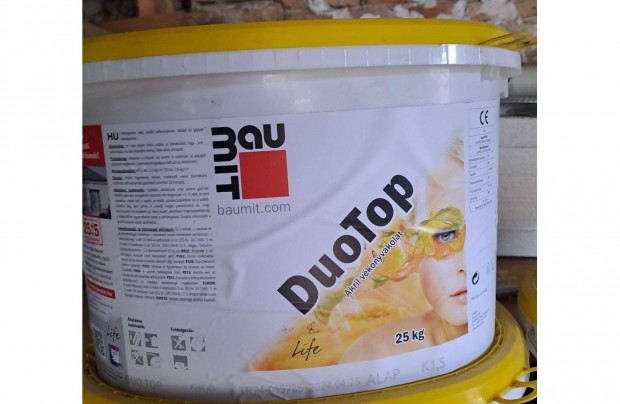 Baumit Duotop vkony vakolat mly alapozval egytt Elad