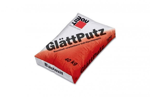 Baumit Glttputz gipszes vakolat 40 kg most 7190 Ft/zsk