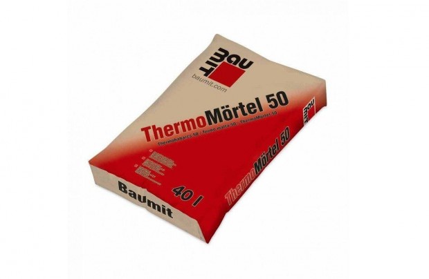 Baumit Thermo Mrtel 50 falazhabarcs 40 liter most 2755 Ft/zsk