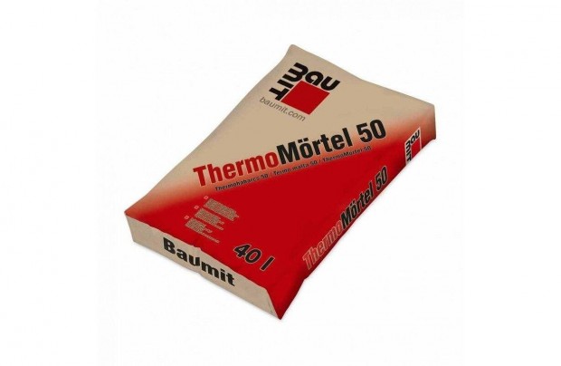 Baumit falazhabarcs Thermo Mrtel 50 - 40 literes 2755 Ft/zsk