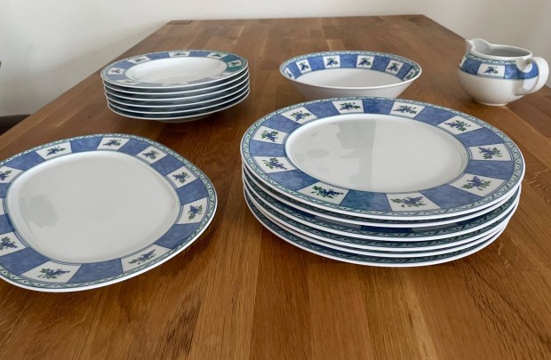Bavaria Heidelberg német porcelán étkészlet törés-repedés mentes áll