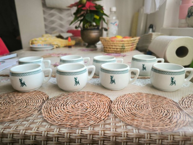 Bavaria porcelán kávéscsésze 8 db, kávéskészlet eladó!