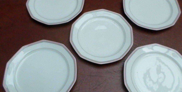 Bavaria porcelán tányér készlet 5 db Új