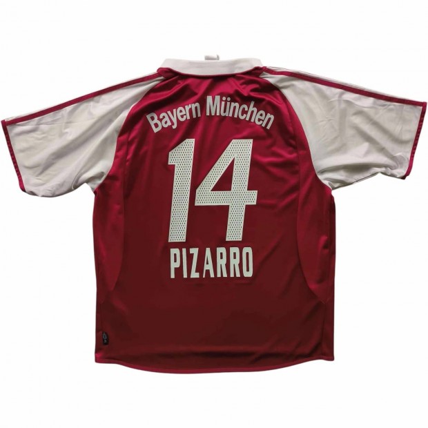 Bayern Mnchen 2003-04 Adidas hazai Claudio Pizarro foci mez XL-es