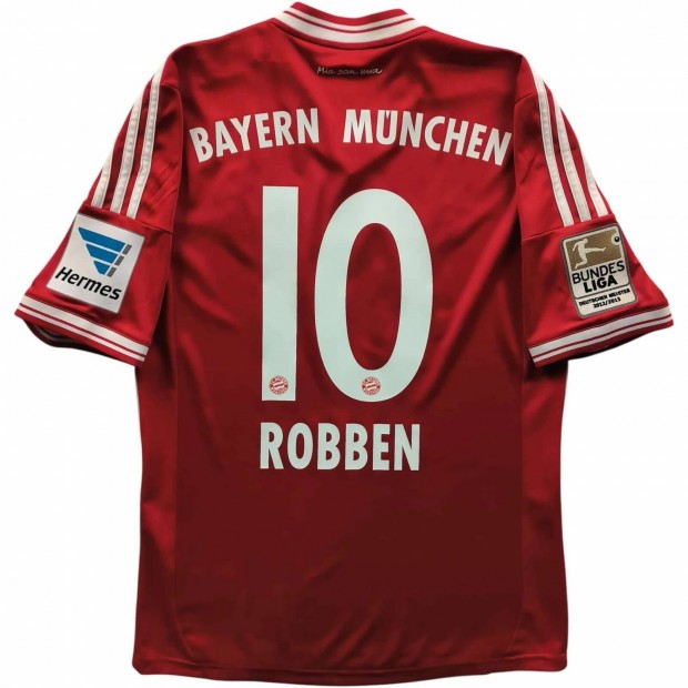 Bayern Mnchen 2013-14 Adidas hazai Arjen Robben foci mez S-es