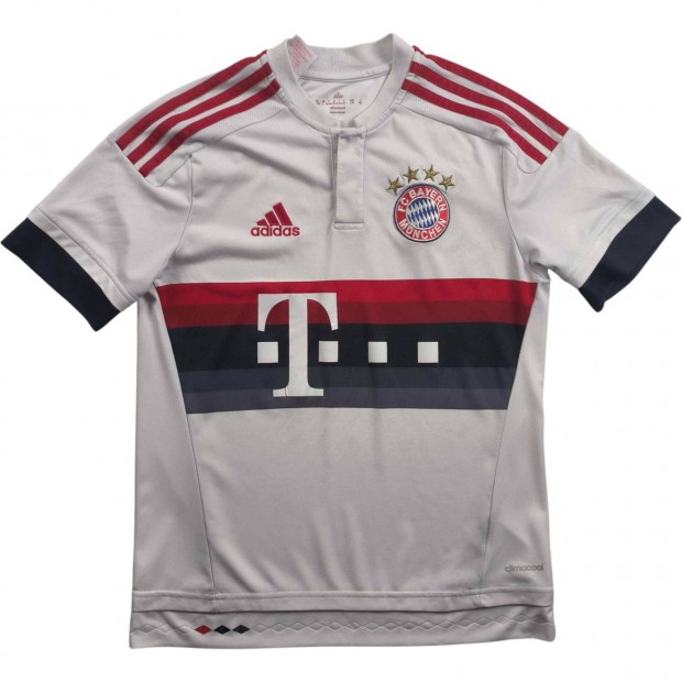 Bayern München 2015-16 Adidas vendég foci mez gyerek 164-es